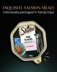 SHEBA Fine Flakes Adult Wet Cat Food with Salmon Jelly 85g