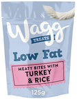 Wagg Low Fat Turkey Dog Treats 125g