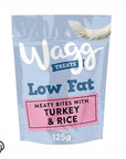 Wagg Low Fat Turkey Dog Treats 125g