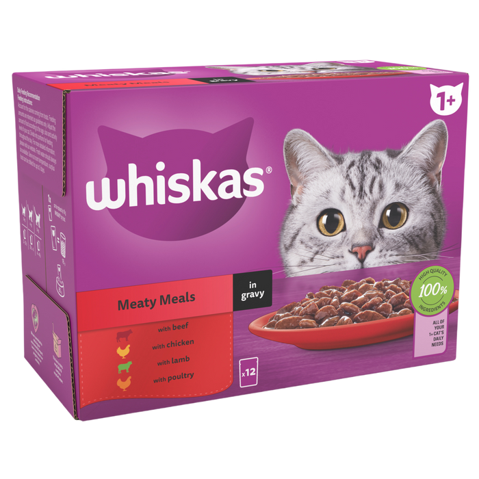 Cat food sachets clearance